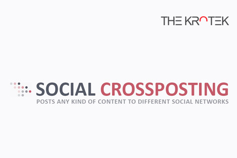 Joomla расширение Social Crossposting