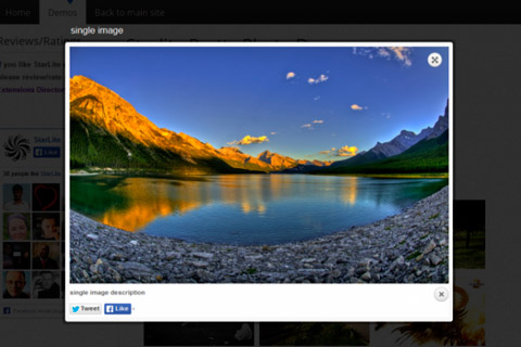 Joomla расширение StarLite Pretty Photo