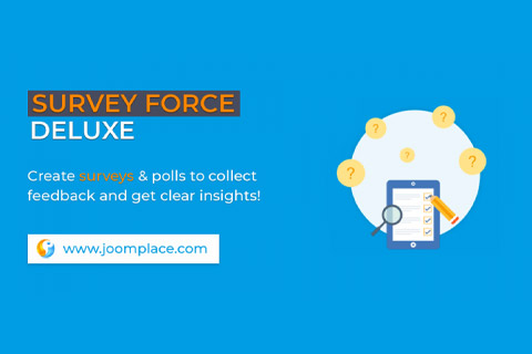 Joomla расширение Survey Force Deluxe