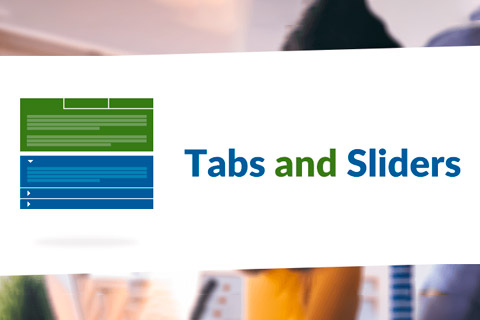 Tabs and Sliders Pro
