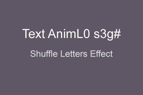 OL Text Animate