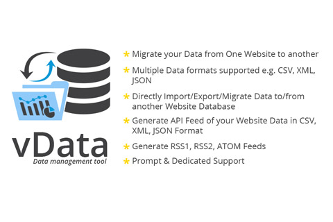 Joomla расширение vData