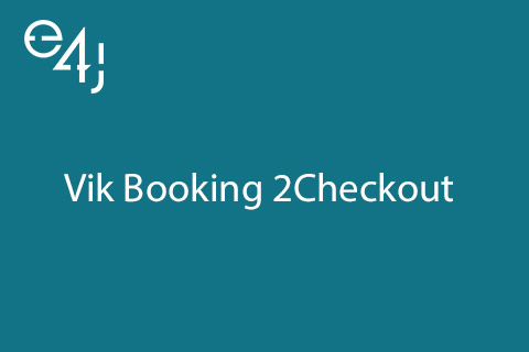 Joomla расширение Vik Booking 2Checkout