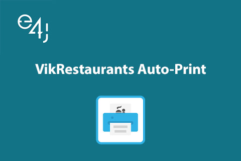 Joomla расширение Vik Restaurants Auto-Print
