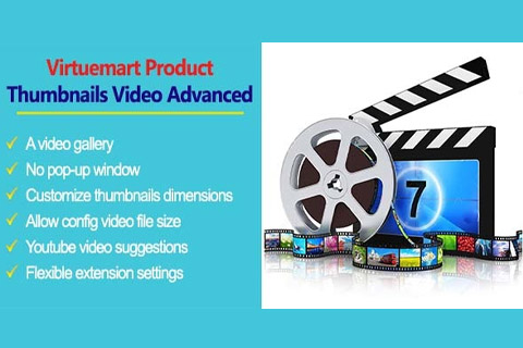 Joomla расширение VirtueMart Product Thumbnails Video Advanced
