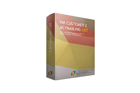 Joomla расширение VM customers to ACYmailing subscribers