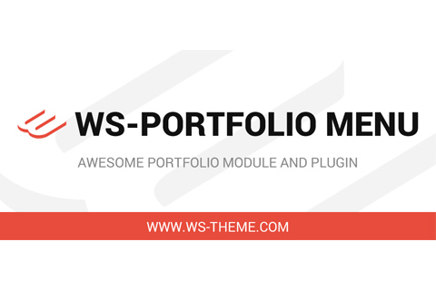 Joomla расширение WS-Portfolio Menu