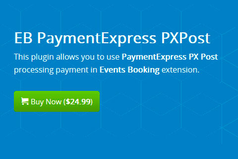 Joomla расширение OS EB PaymentExpress PXPost