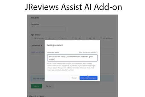 JReviews Assist AI Add-on