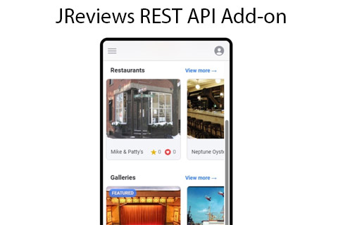 JReviews REST API Add-on