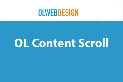 Joomla расширение OL Content Scroll