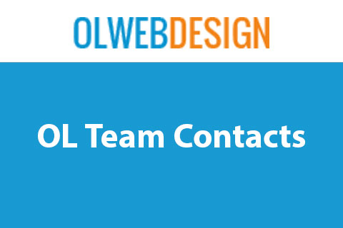 Joomla расширение OL Team Contacts