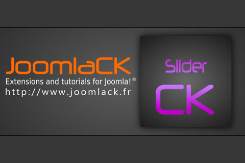 Joomla расширение Slider CK