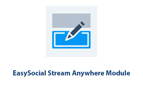 Stream Anywhere Module for EasySocial