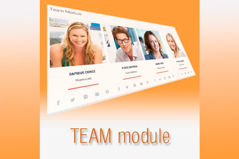 Расширение TC Team Module Joomla расширение TC Team Module
