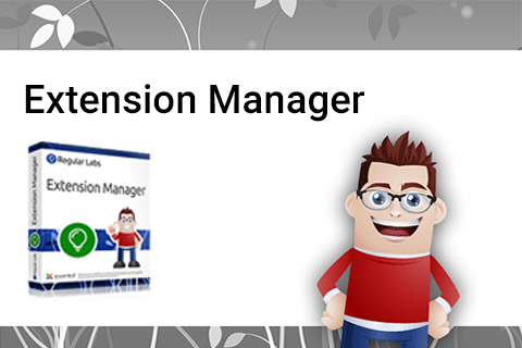 Joomla расширение Extension Manager