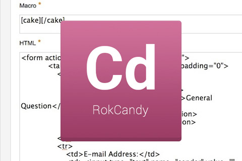 Joomla расширение RokCandy