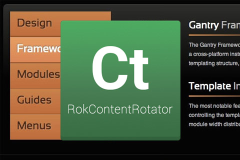 Joomla расширение RokContentRotator