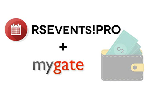 Joomla расширение RSEvents! Pro MyGate Payment