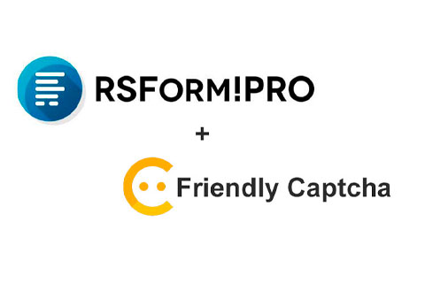 Joomla расширение RSForm! Pro Friendly Captcha