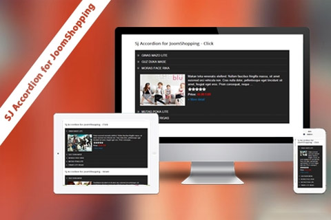 SJ Accordion for JoomShopping