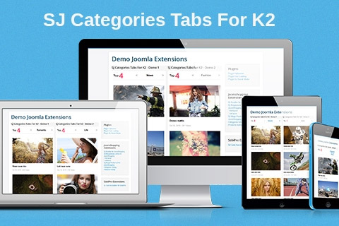 Joomla расширение SJ Categories Tabs For K2