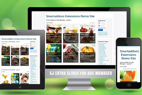 Joomla расширение SJ Extra Slider for AdsManager