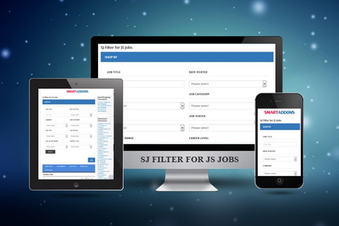 Joomla расширение Sj Filter For JS Jobs