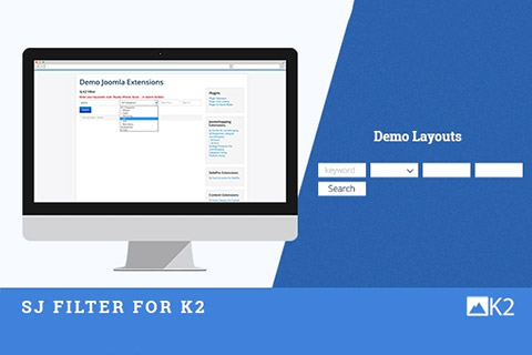 Joomla расширение SJ Filter for K2