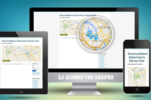 Joomla расширение SJ Geomap for SobiPro