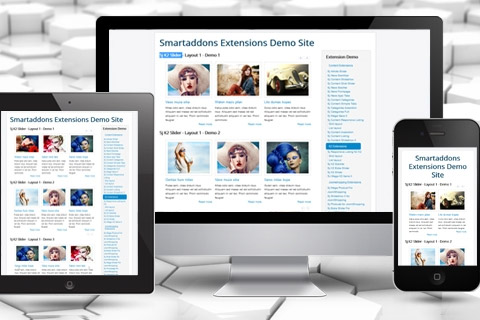 Joomla расширение SJ K2 Slider