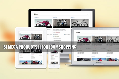 Joomla расширение SJ Mega Products II for JoomShopping