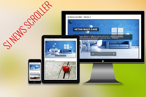 Joomla расширение SJ News Scroller