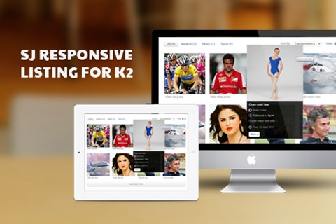 Joomla расширение SJ Responsive Listing for K2