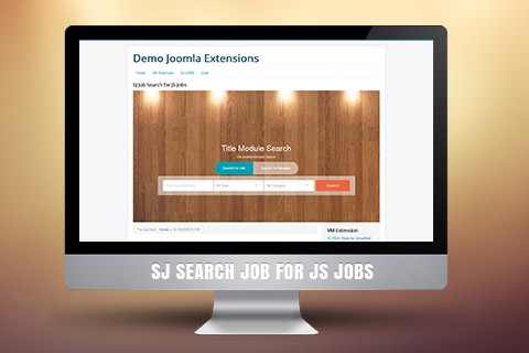 Joomla расширение SJ Search Job for JS Jobs