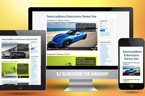 Joomla расширение SJ Slideshow for HikaShop