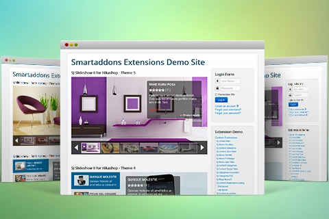 Joomla расширение SJ Slideshow II for HikaShop