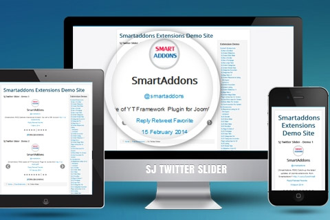 Joomla расширение SJ Twitter Slider