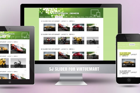 Joomla расширение SJ VM Slider