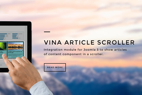 Joomla расширение Vina Article Scroller