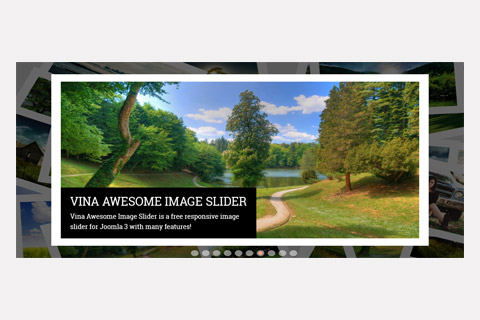 Joomla расширение Vina Awesome Image Slider