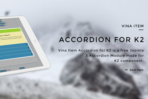 Vina Item Accordion for K2