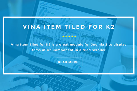 Joomla расширение Vina Item Tiled for K2