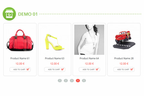 Joomla расширение Vina Product Carousel for VirtueMart