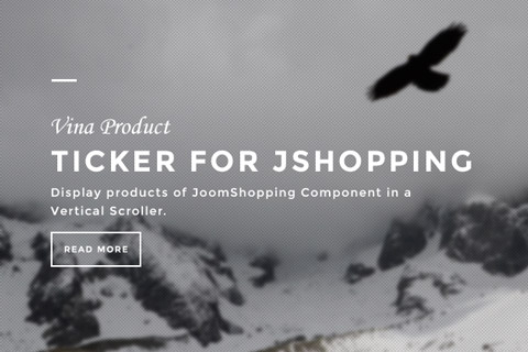 Joomla расширение Vina Product Ticker for JShopping