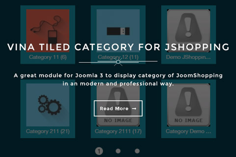 Joomla расширение Vina Tiled Category for JShopping