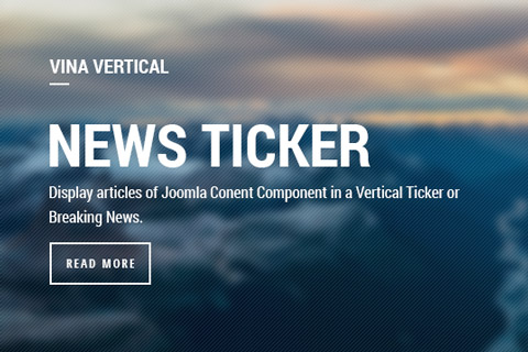 Joomla расширение Vina Vertical News Ticker