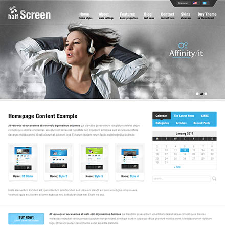 AitThemes Halfscreen