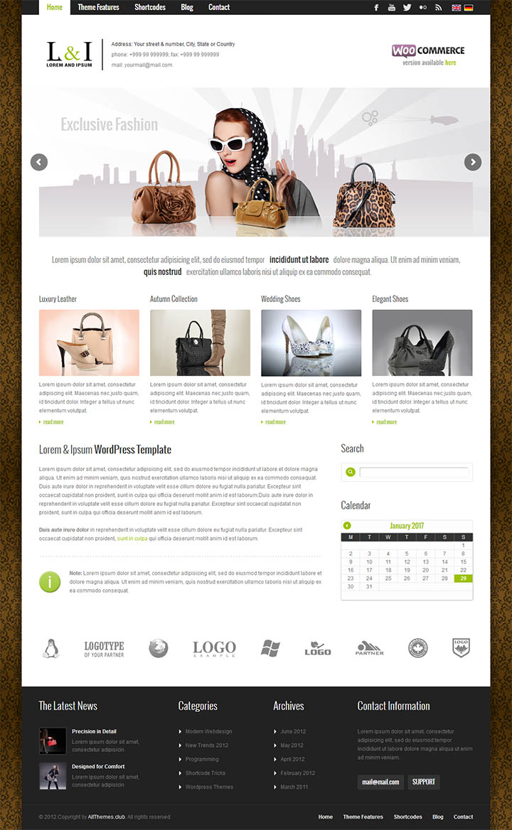 WordPress шаблон AitThemes Lorem