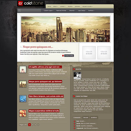 ElegantThemes ColdStone